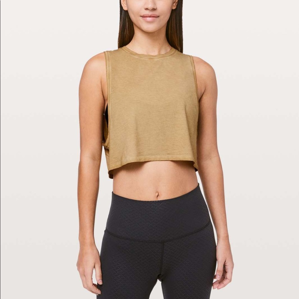 Lululemon Muscle Love Crop Tank